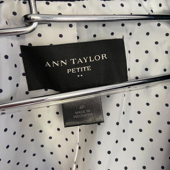 Ann Taylor Deep Navy Petite Blazer - Picture 3 of 4